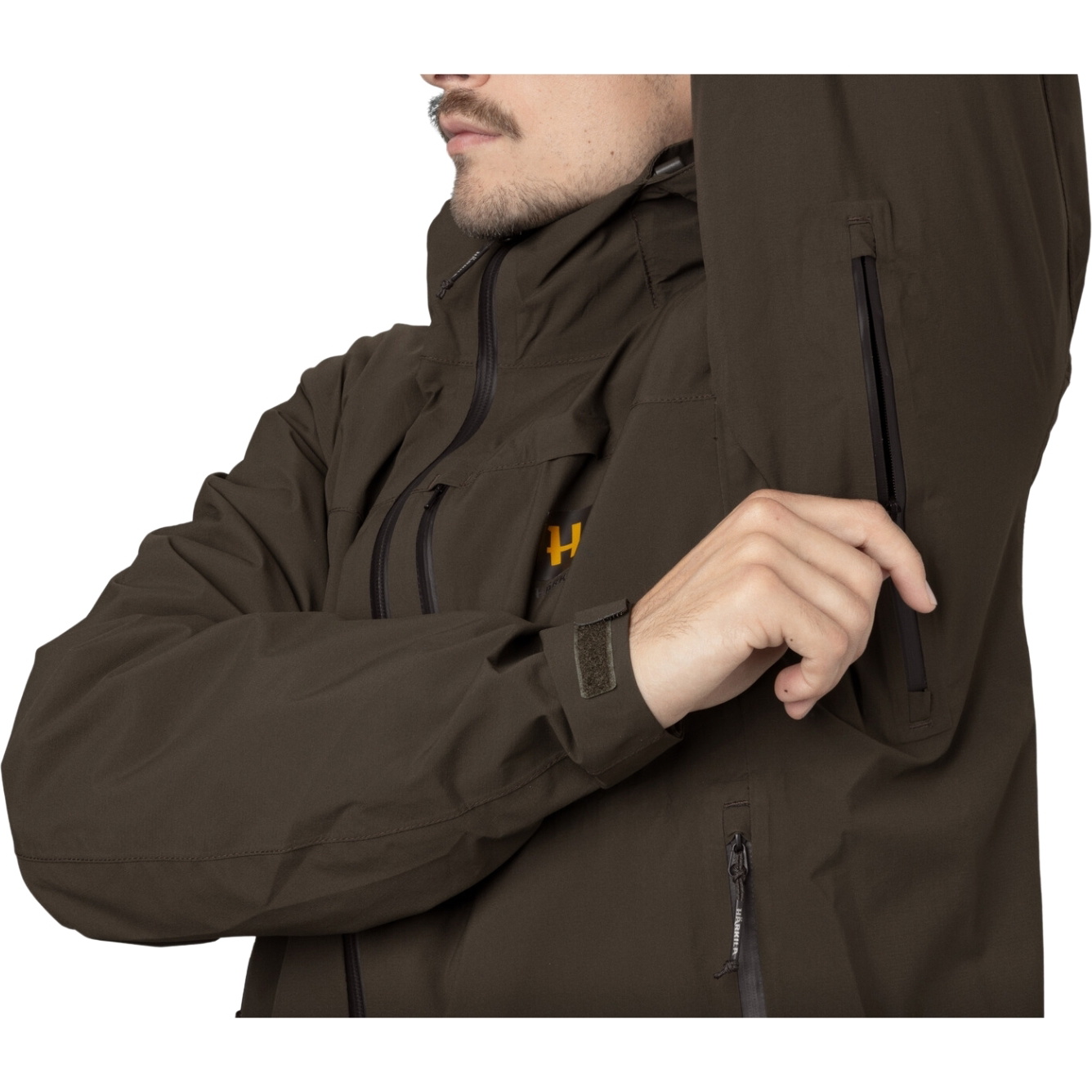 Harkila Mens Logmar HWS Packable Jacket 10144 - Willow Green